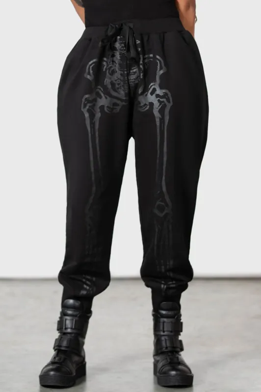 Bone Idle Joggers sold by Killstar