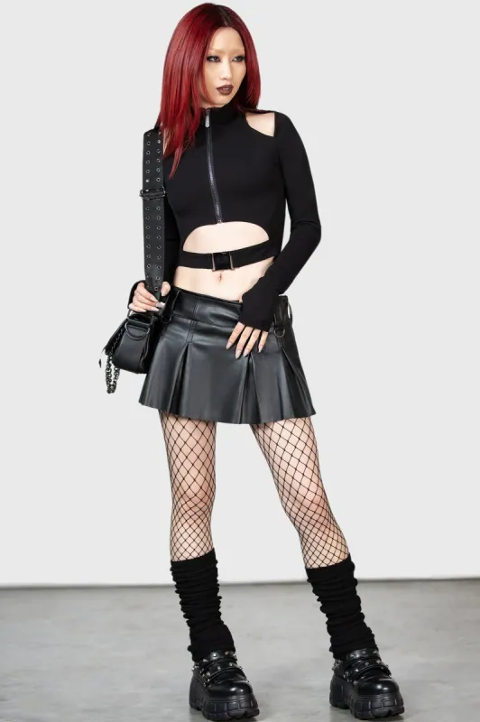 Sigilla Mini Skirt sold by Killstar