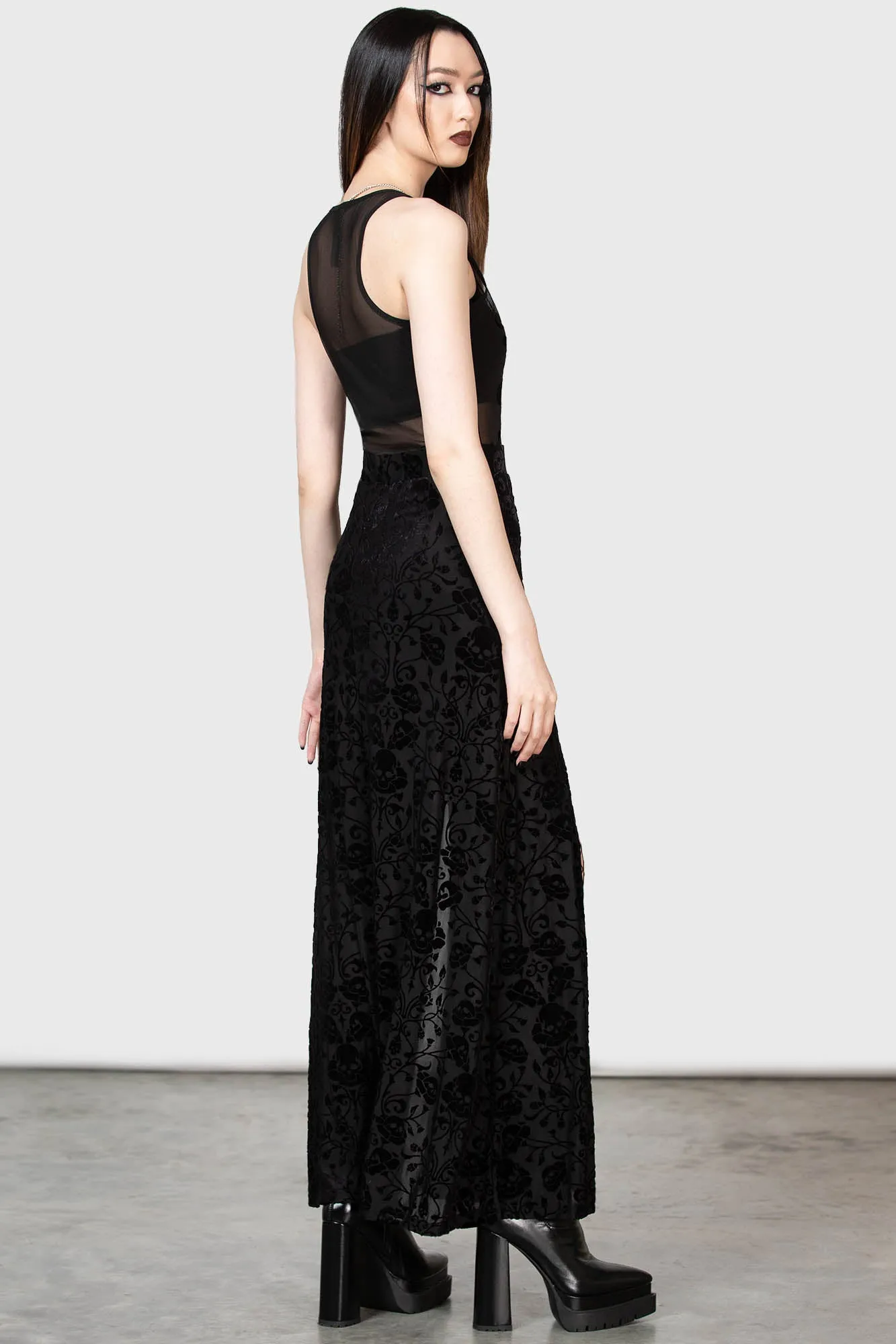 Marlie Maxi Skirt sold by Killstar product image thumbnail 5