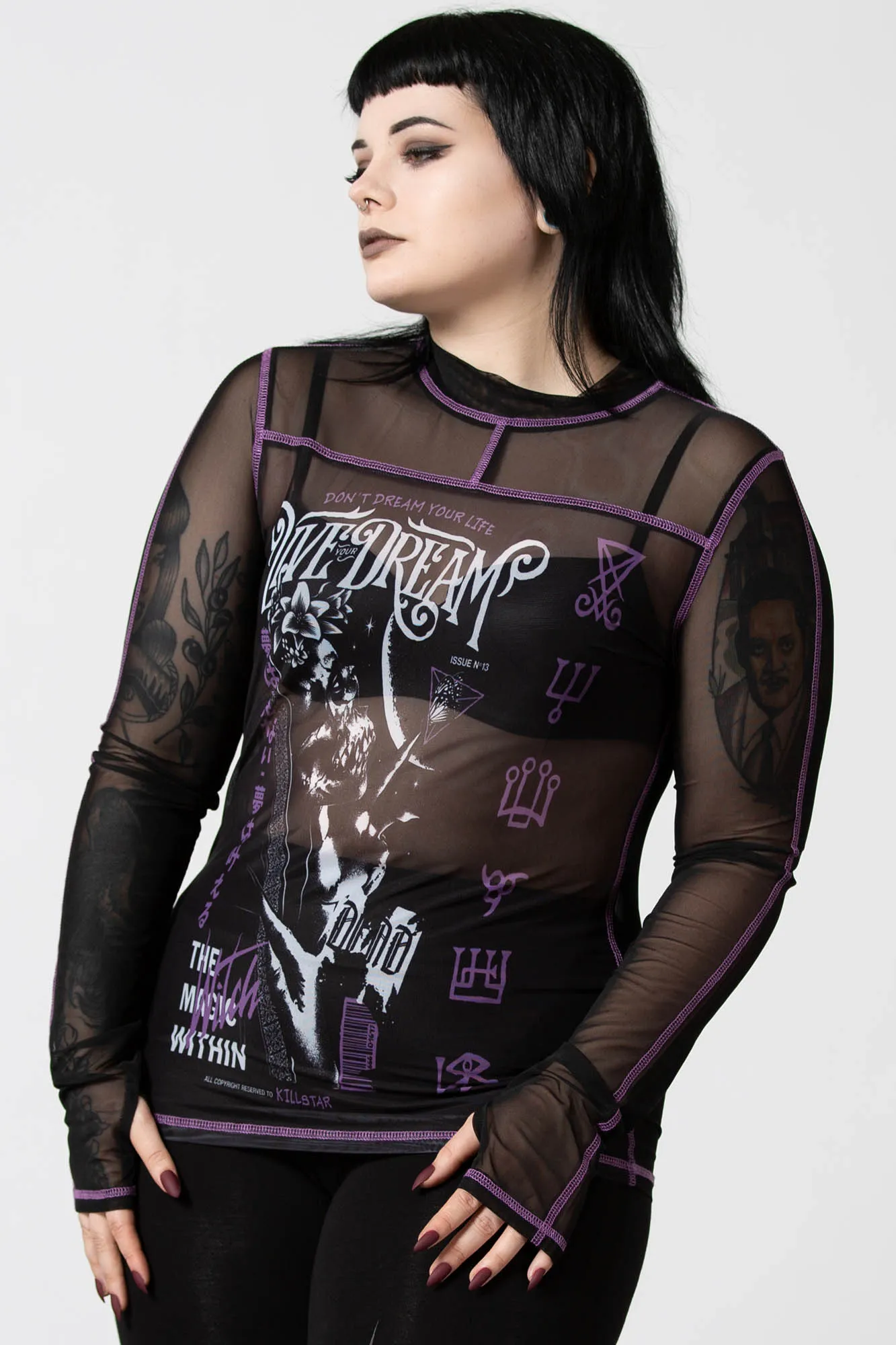 Dream Mesh Top sold by Killstar product image thumbnail 2
