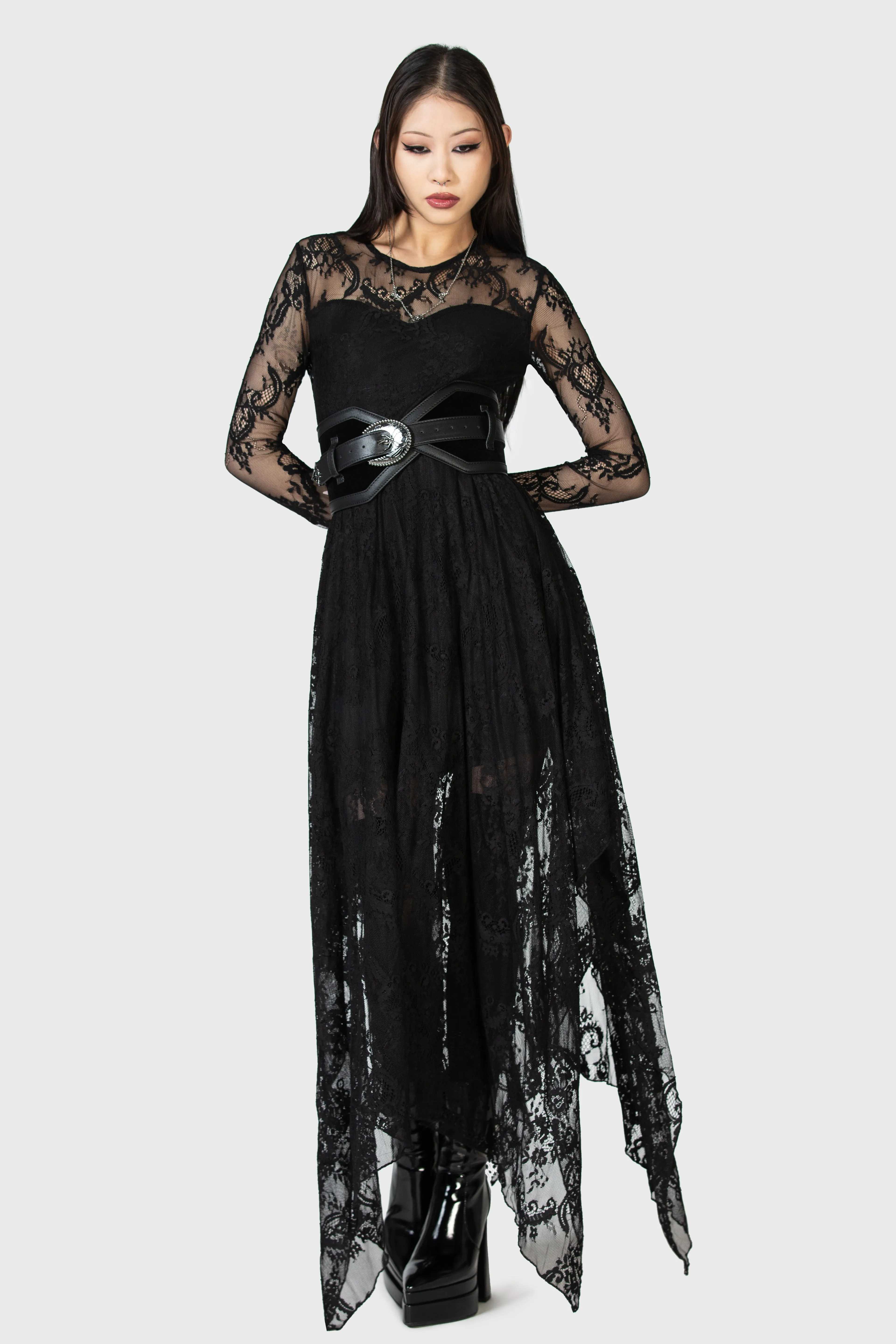 Funeral Web Waist Belt sold by Killstar product image thumbnail 2