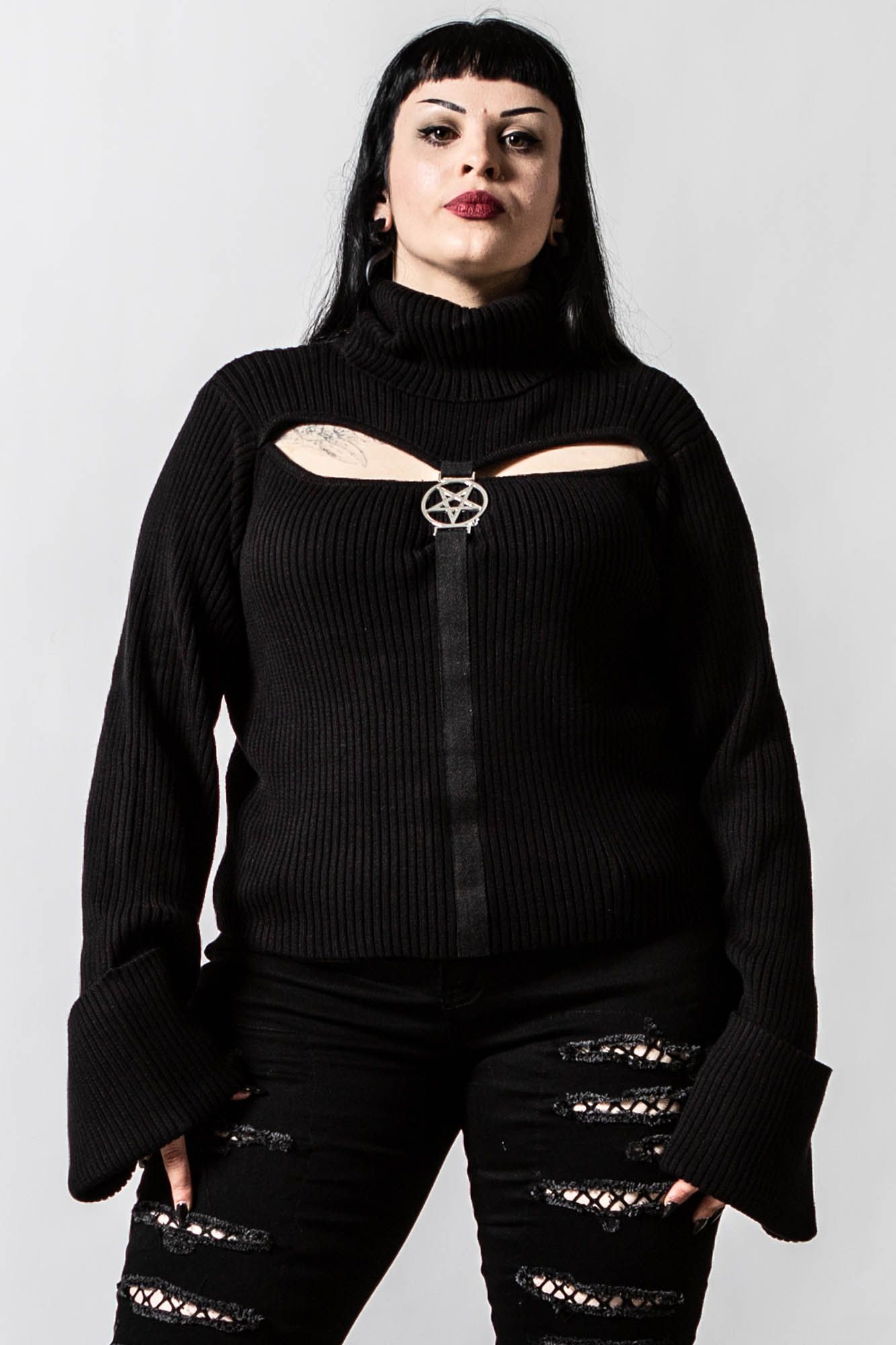 Touched By Darkness Sweater Resurrect sold by Killstar