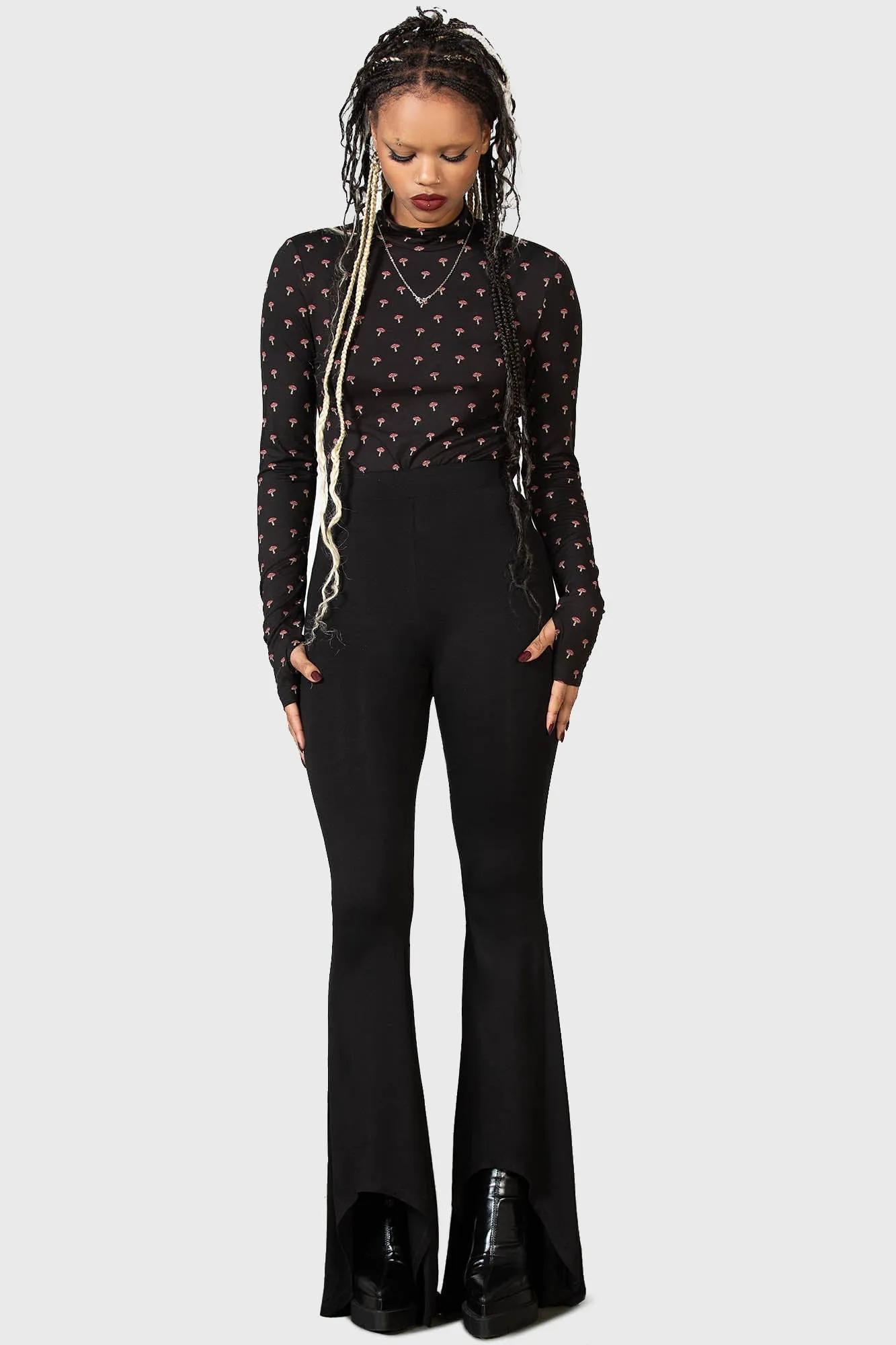 Dapperling Long Sleeve Top sold by Killstar product image thumbnail 4