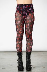 Devilish Leggings Resurrect sold by Killstar