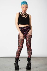 Devilish Leggings Resurrect sold by Killstar