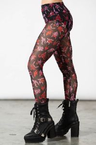Devilish Leggings Resurrect sold by Killstar
