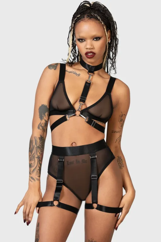 Tangled Mesh Bralet sold by Killstar