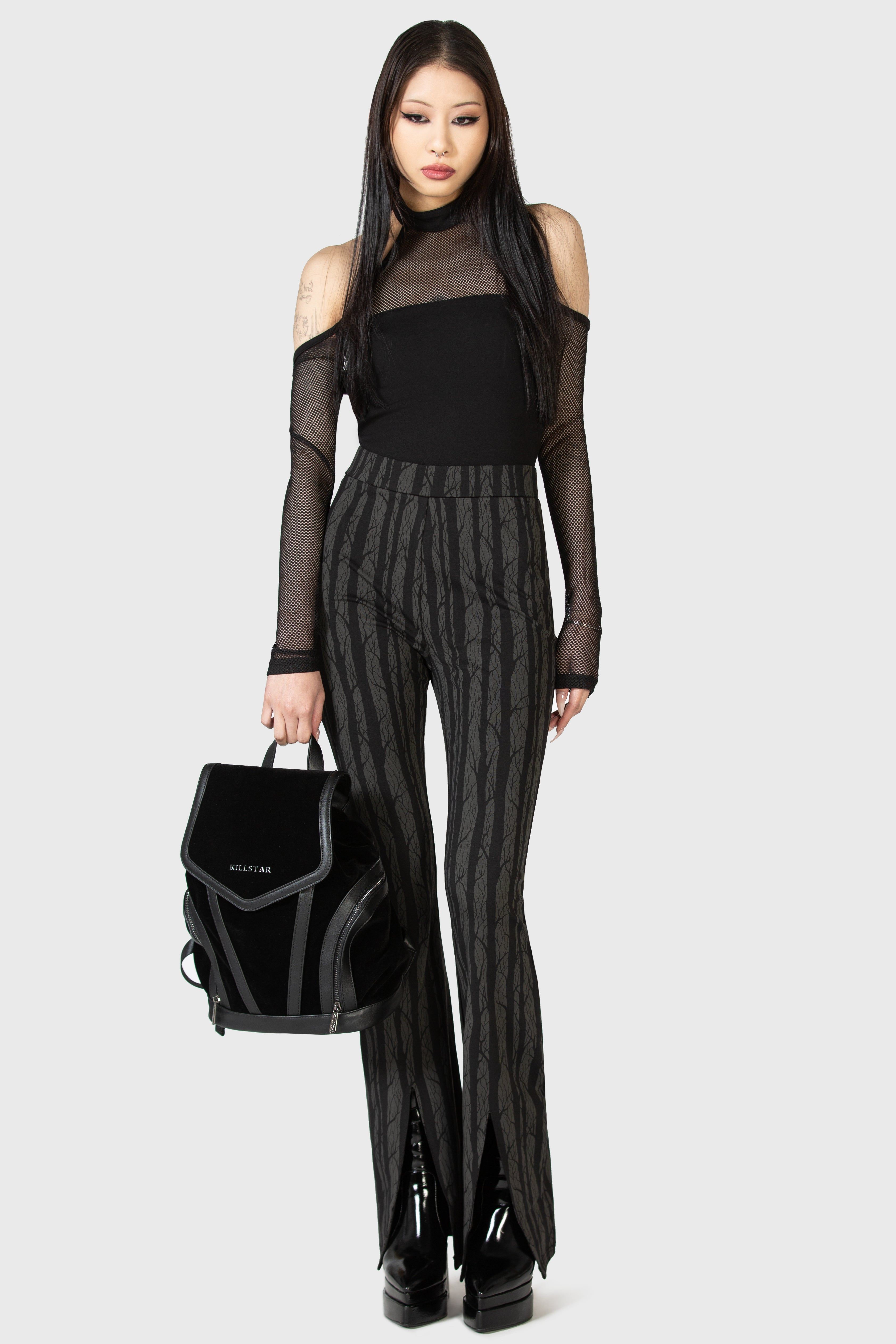 Tricks On You Bootcut Trousers sold by Killstar product image thumbnail 2