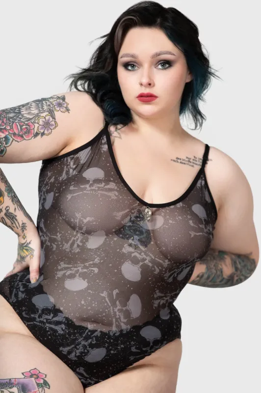 Contortion Bodysuit [B] [PLUS] sold by Killstar
