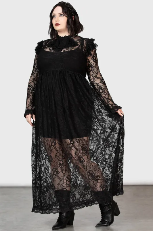 Enmity Maxi Dress [PLUS] sold by Killstar