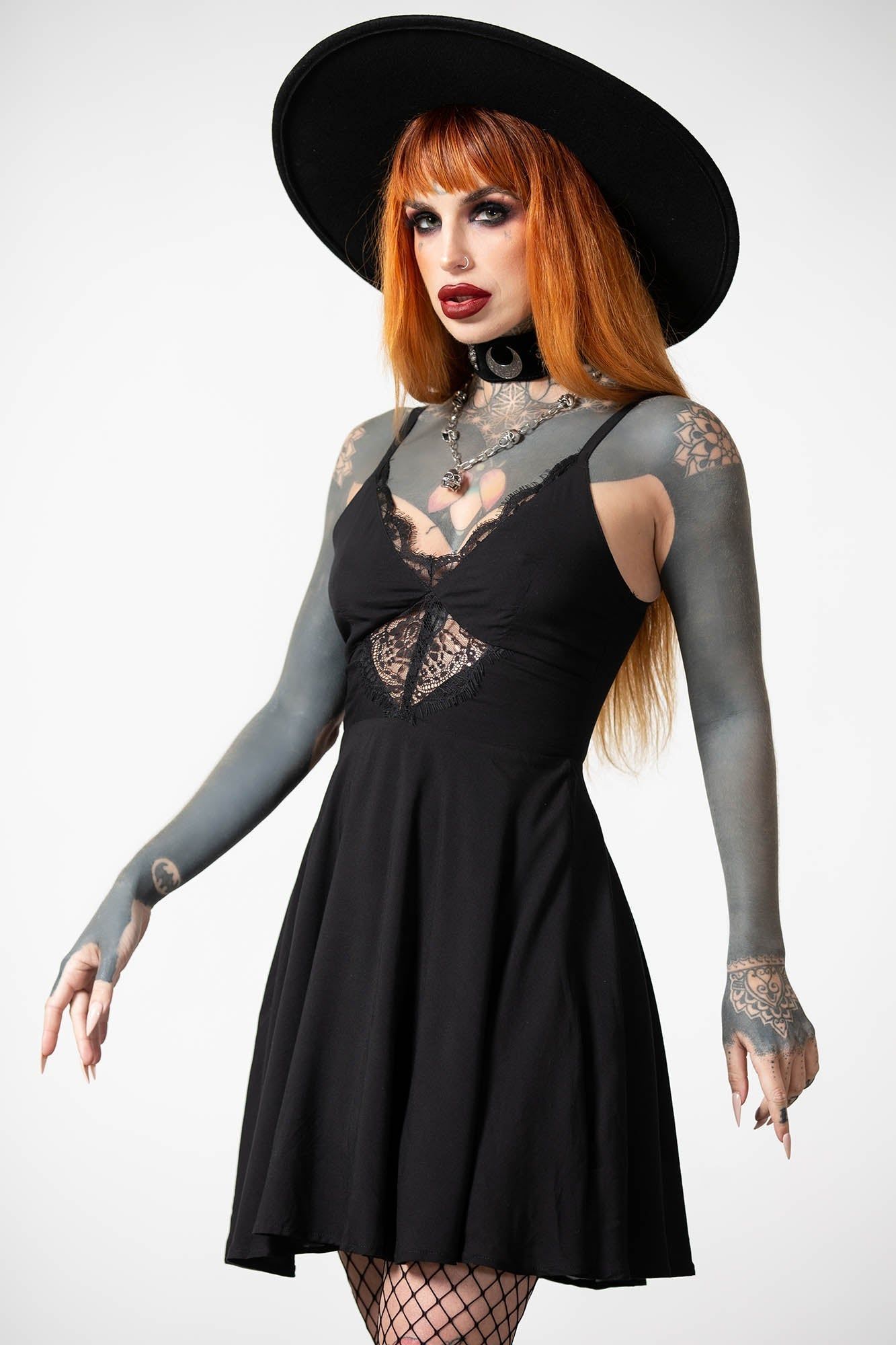 Sacralgia Dress Resurrect sold by Killstar product image thumbnail 3