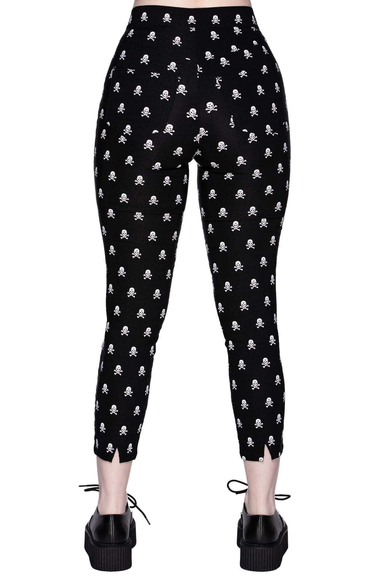 Bad 2 The Bone Capri Pants Resurrect sold by Killstar product image thumbnail 2