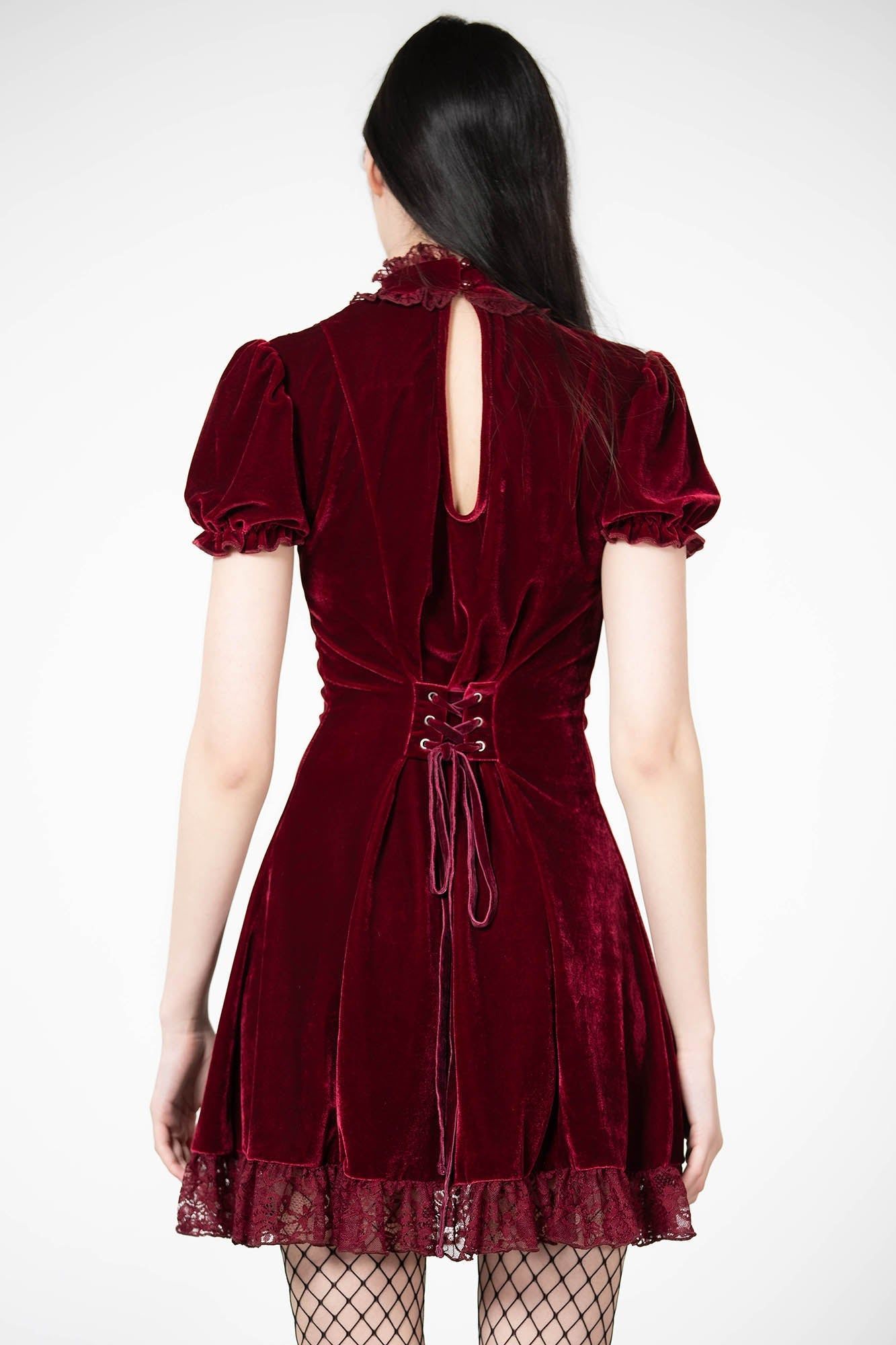 fitted lace wedding dress Oriella Mini Dress - Red M Tall main image 0