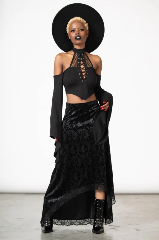Grailed Maxi Skirt [B] sold by Killstar