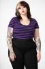 Skylla Bodysuit [PURPLE] [PLUS] Resurrect sold by Killstar