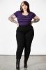 Skylla Bodysuit [PURPLE] [PLUS] Resurrect sold by Killstar