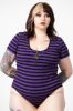 Skylla Bodysuit [PURPLE] [PLUS] Resurrect sold by Killstar