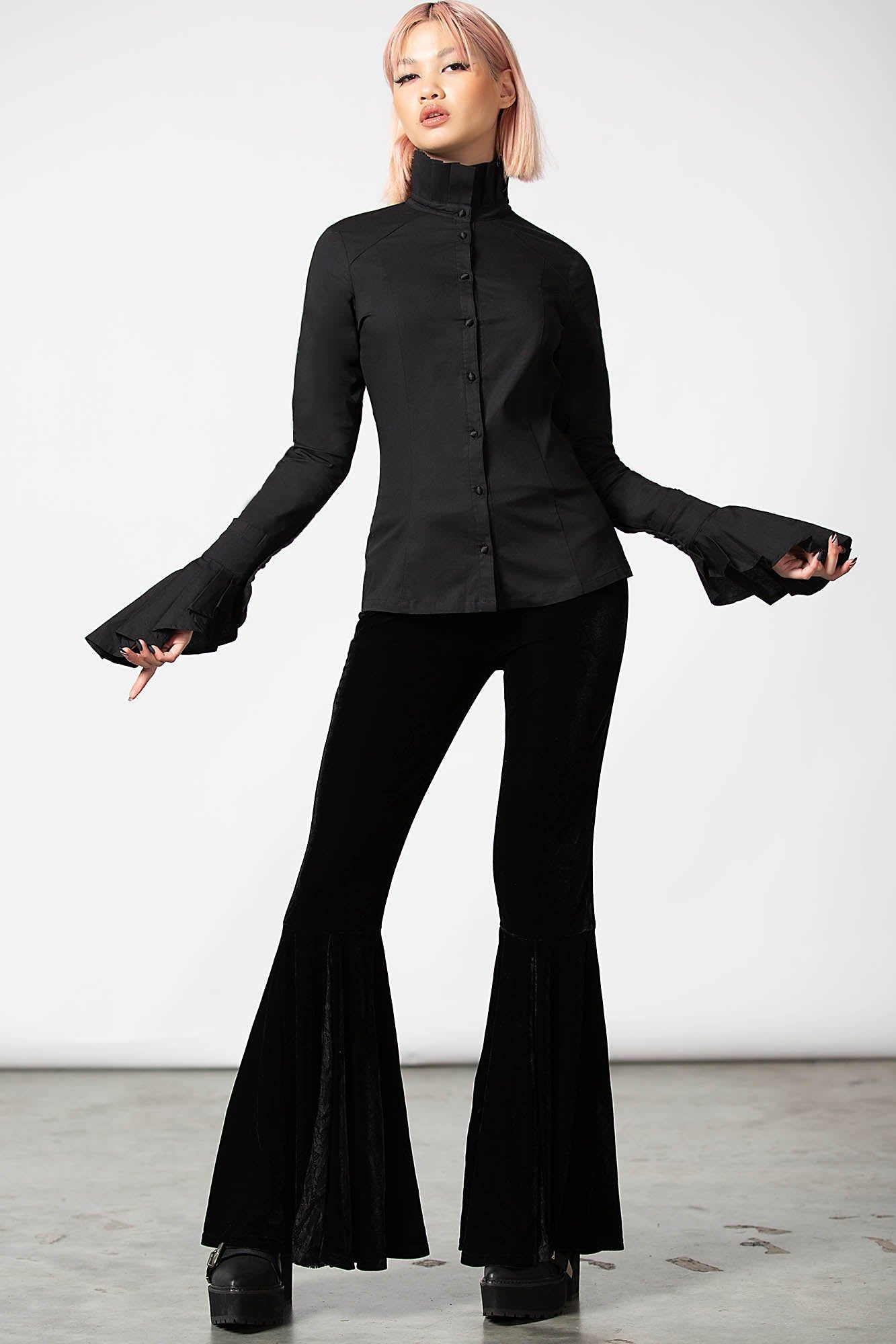 Feronia Button-Up Shirt Resurrect sold by Killstar product image thumbnail 3