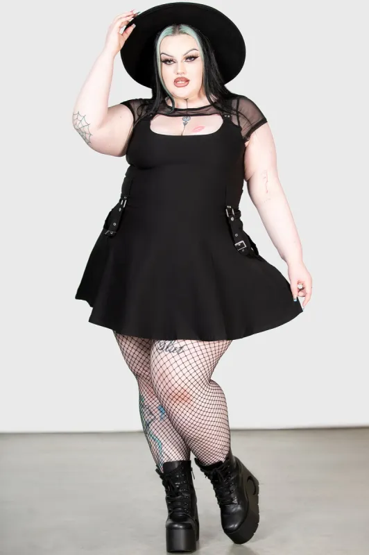 Kounter Kulture Skater Dress [PLUS] sold by Killstar