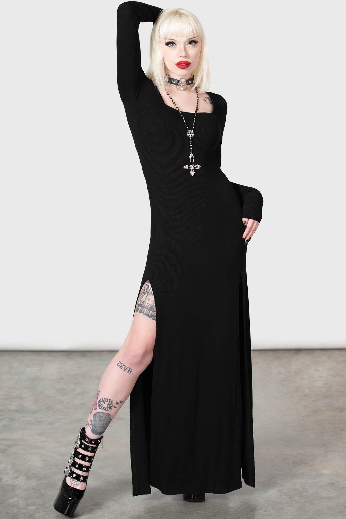 lilith's rage long sleeve dress Lilith's Rage Long Sleeve Dress Resurrect