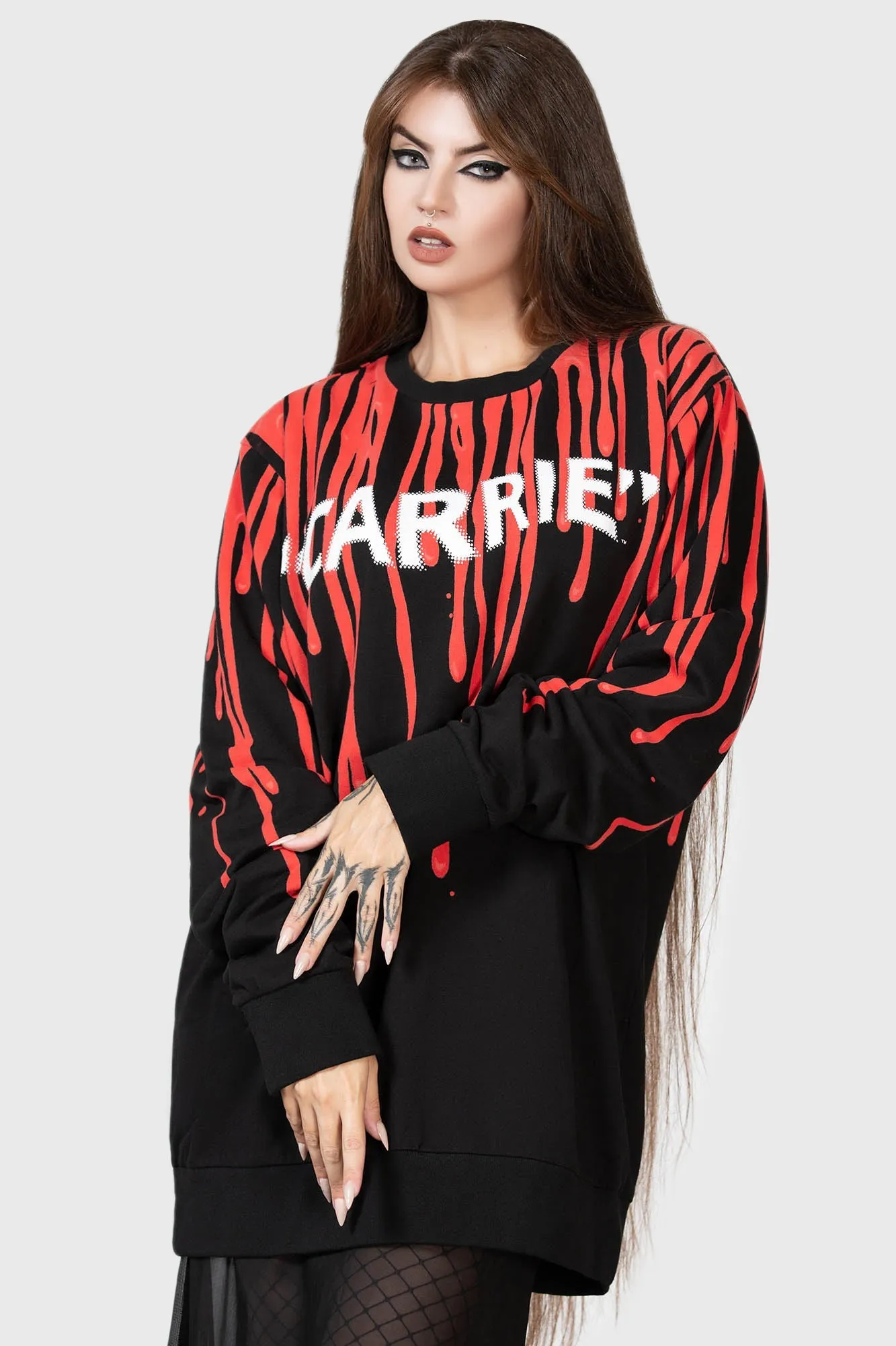 Carrie Sweatshirt sold by Killstar product image thumbnail 3