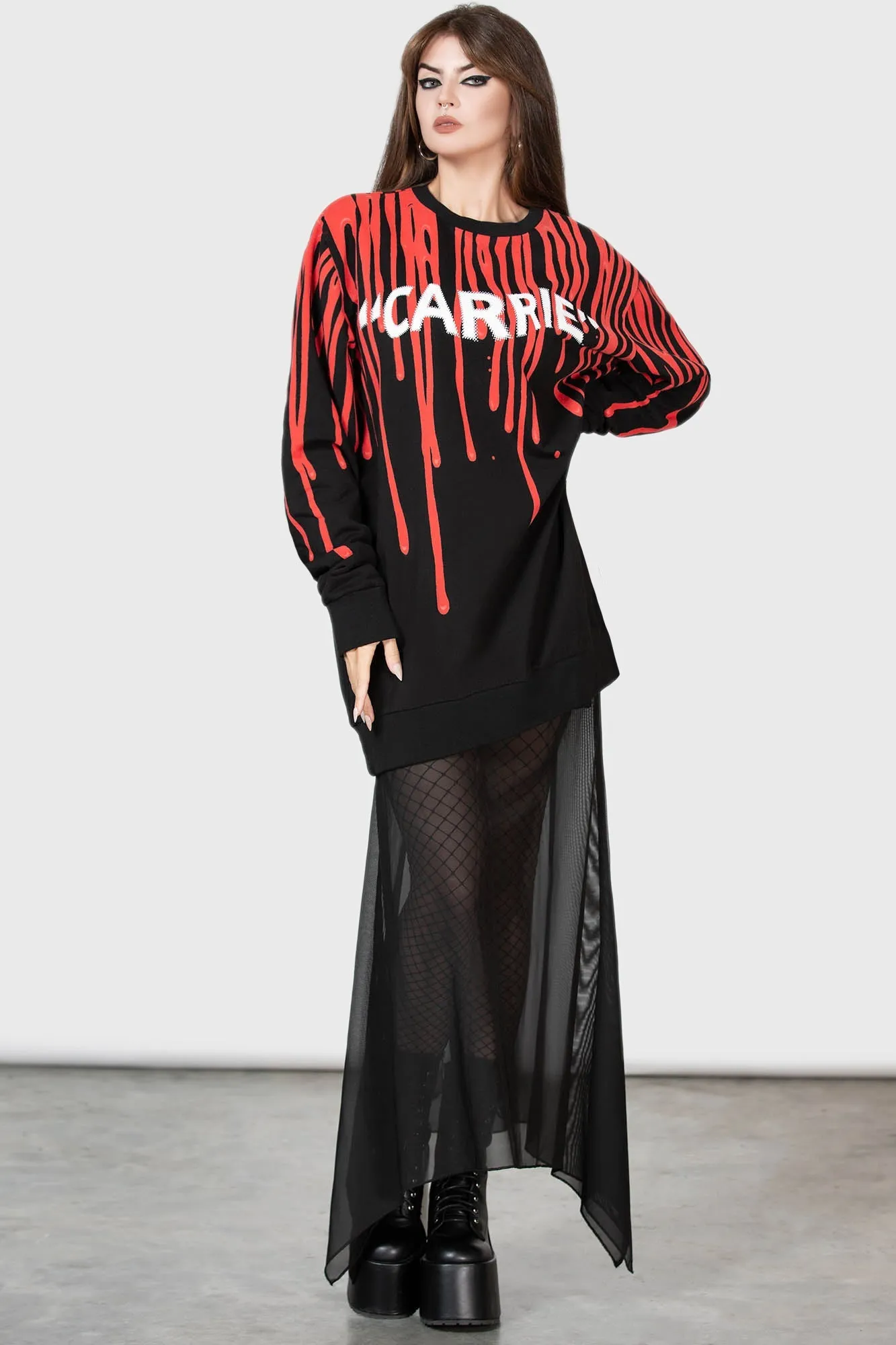 Carrie Sweatshirt sold by Killstar product image thumbnail 5