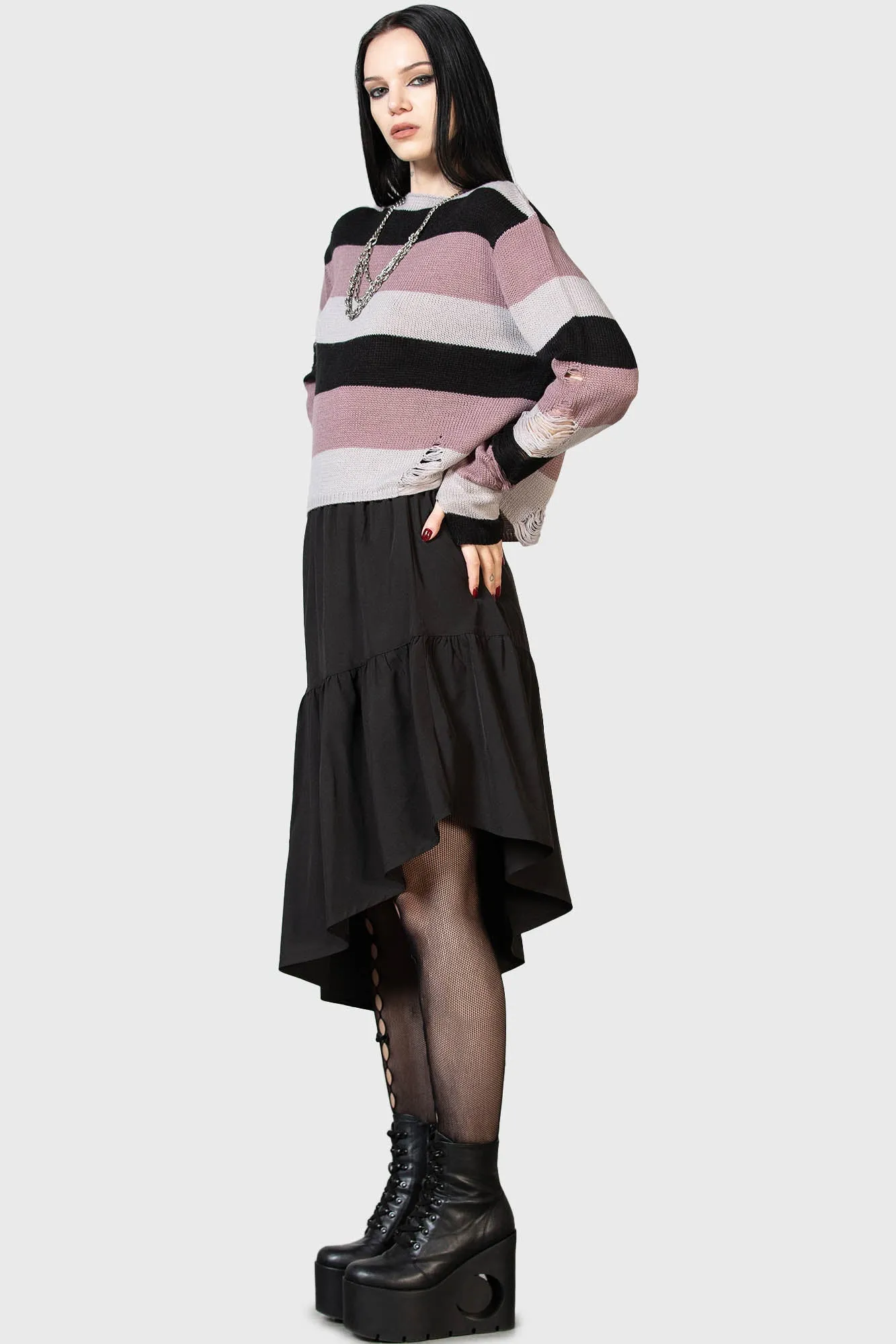 Othalo Midi Skirt sold by Killstar