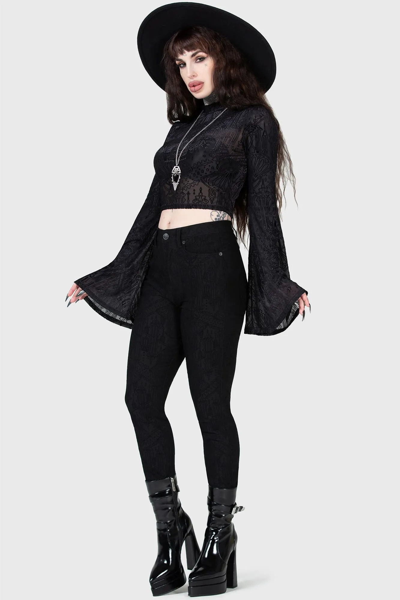 Blessed Curses Top sold by Killstar product image thumbnail 5