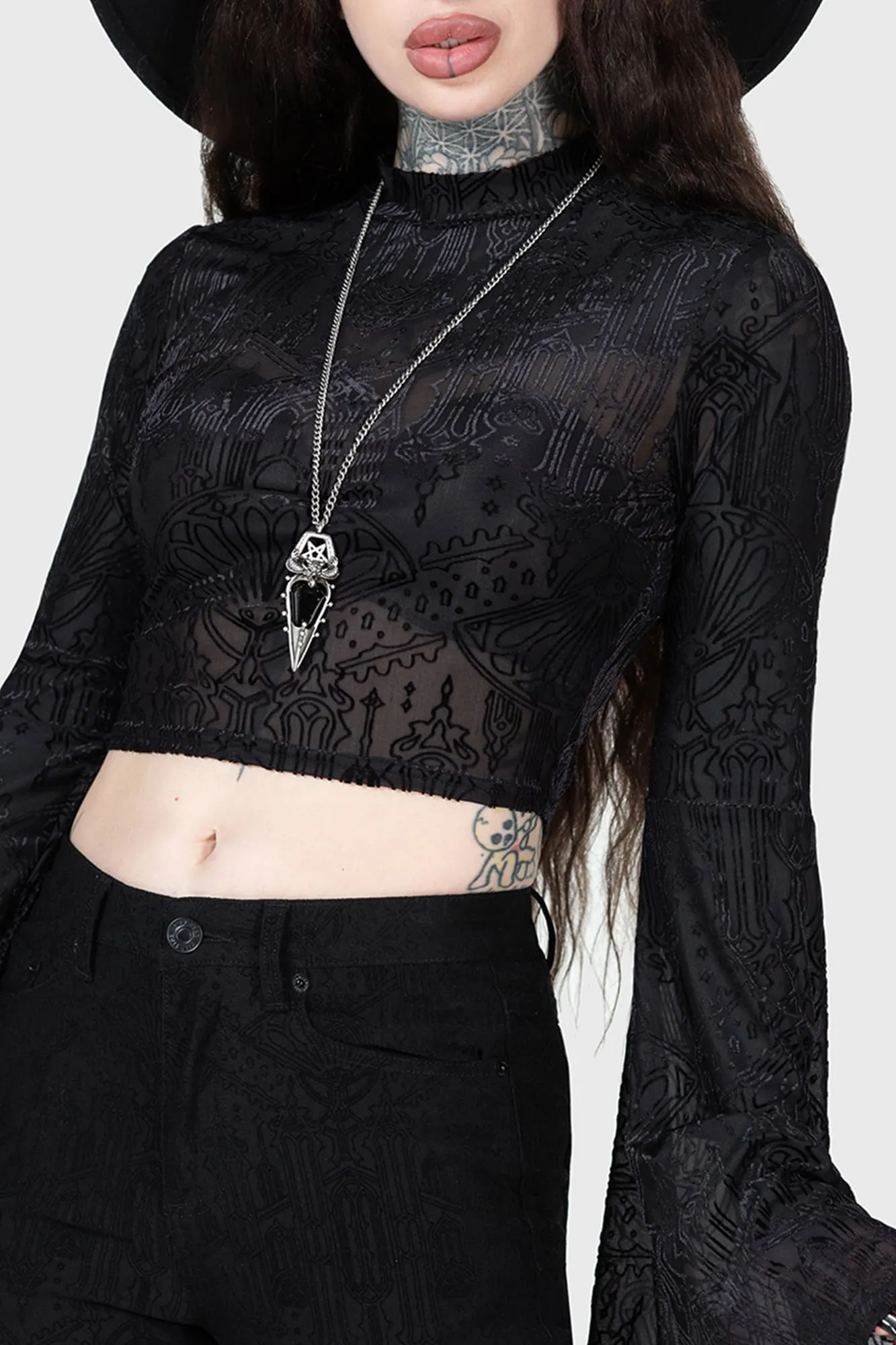 Blessed Curses Top sold by Killstar product image thumbnail 3