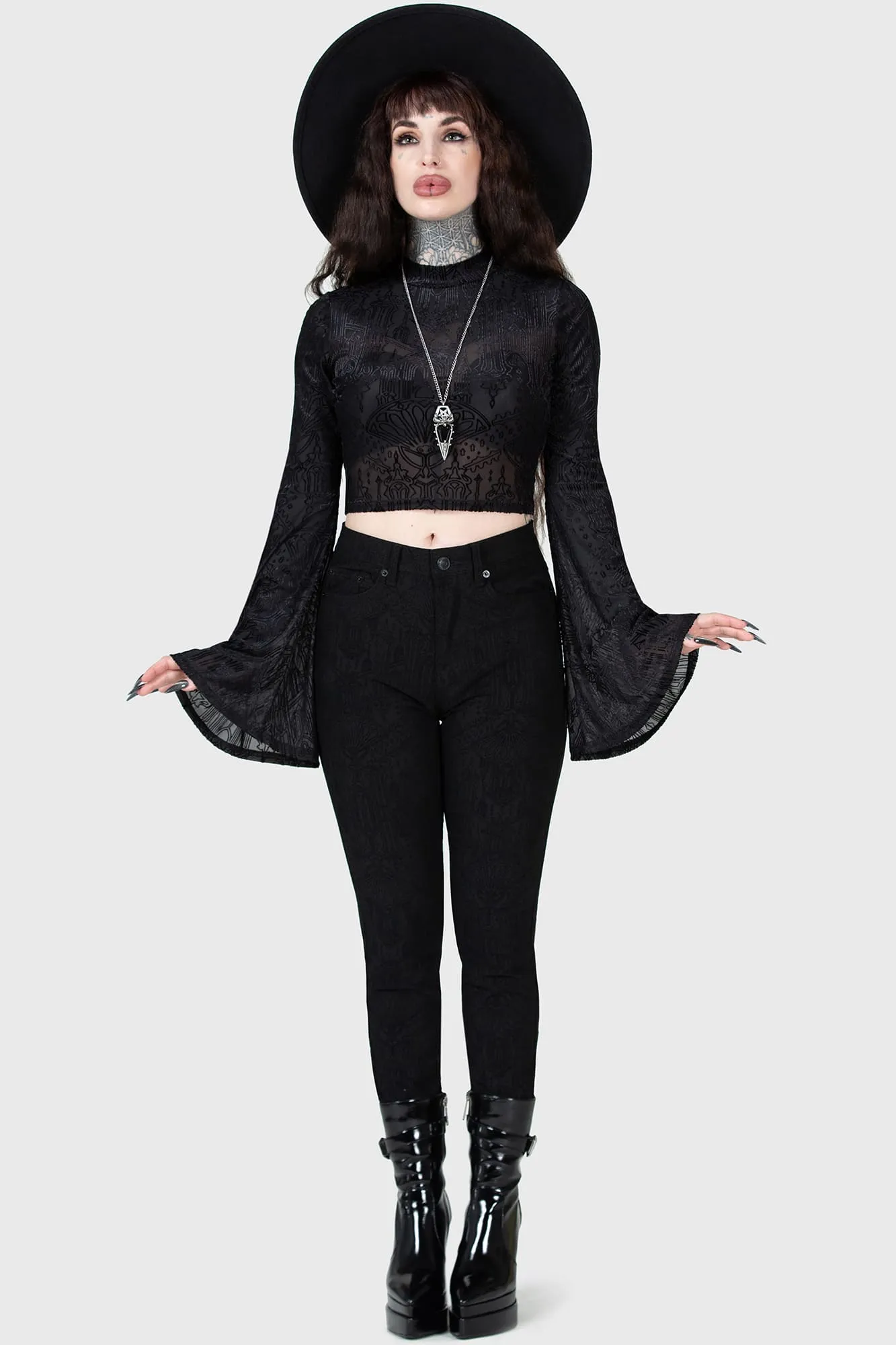 Blessed Curses Top sold by Killstar product image thumbnail 4