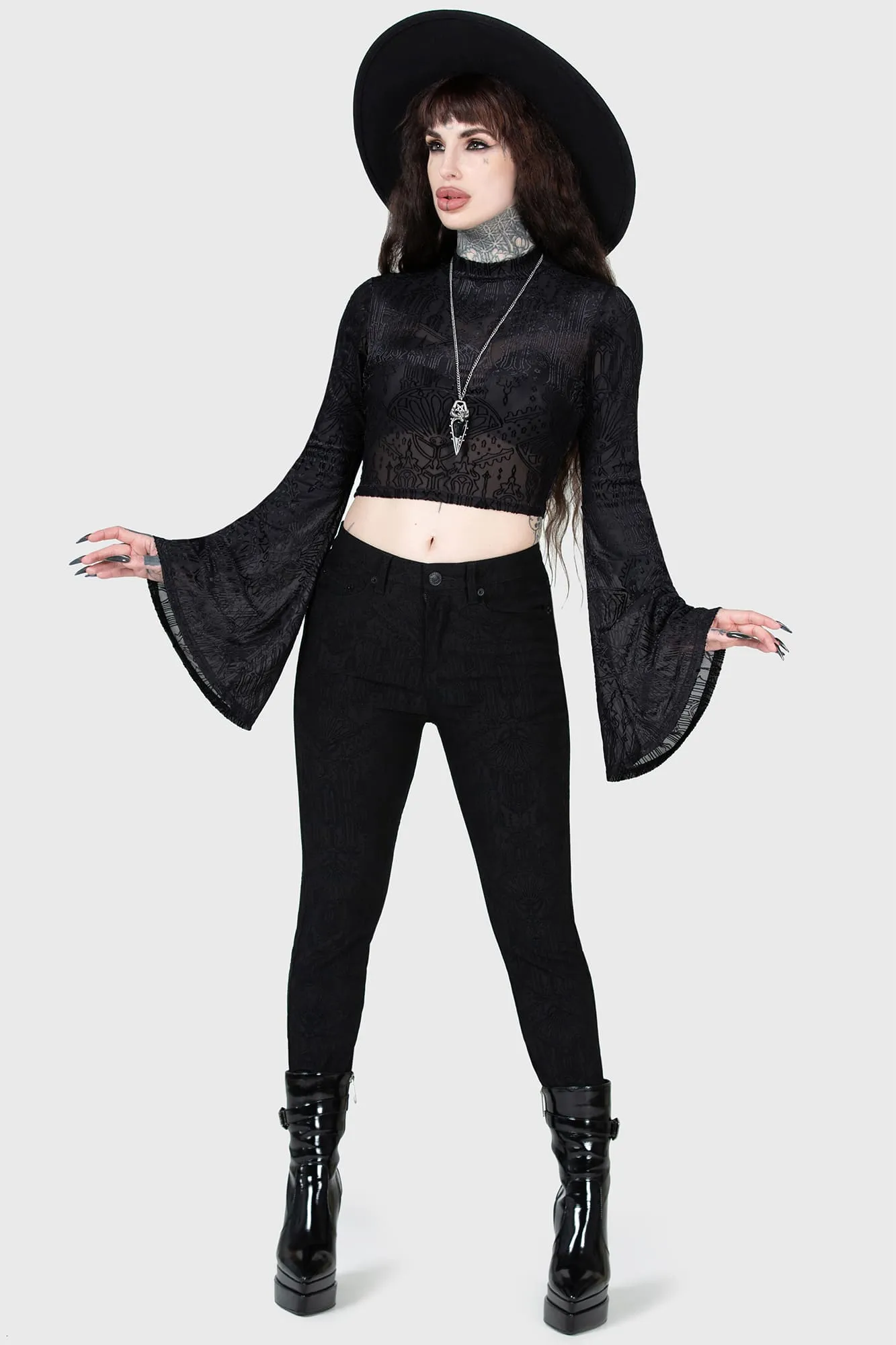 Blessed Curses Top sold by Killstar product image thumbnail 2