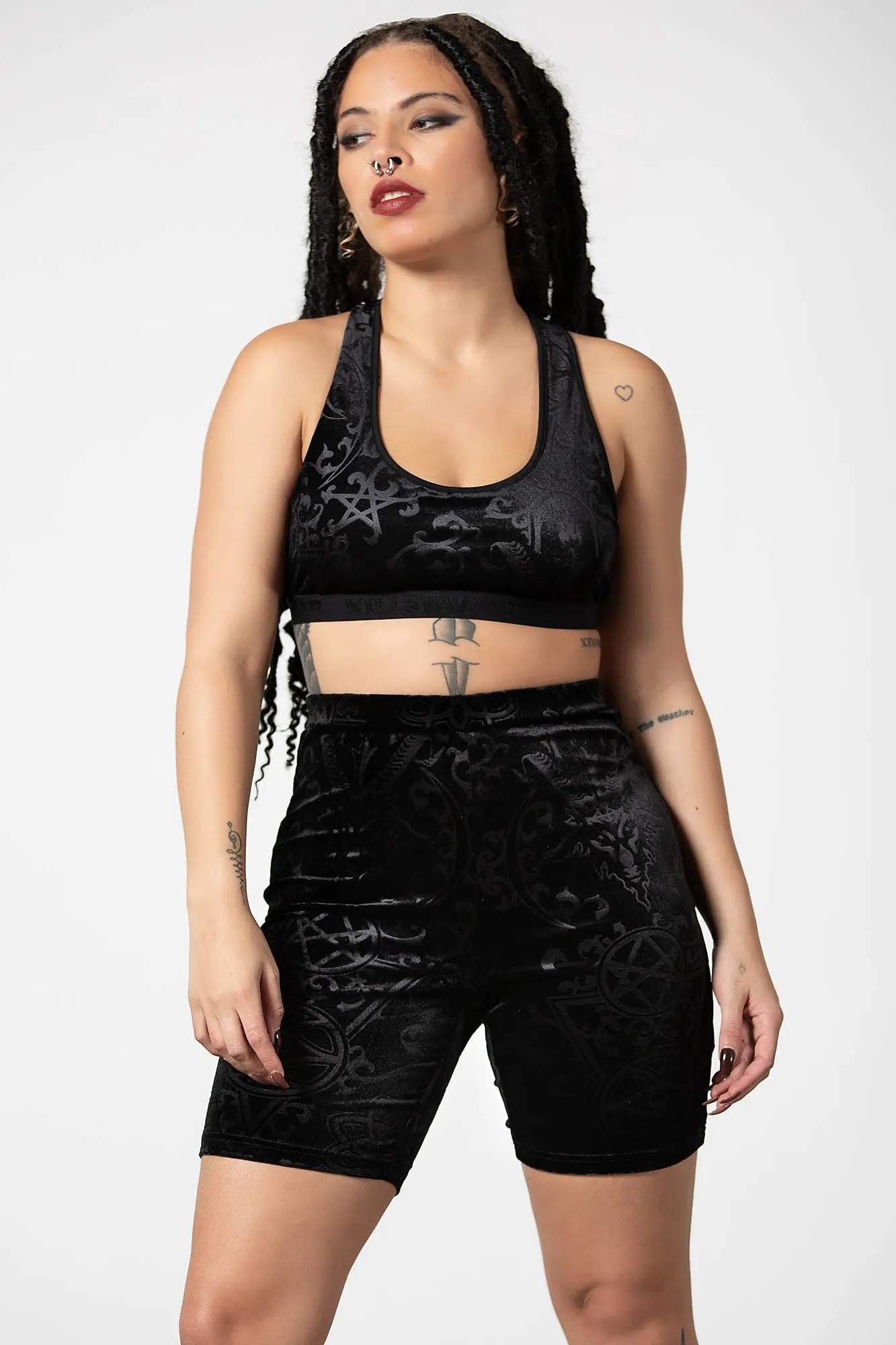 Mortalia Bralet sold by Killstar product image thumbnail 3