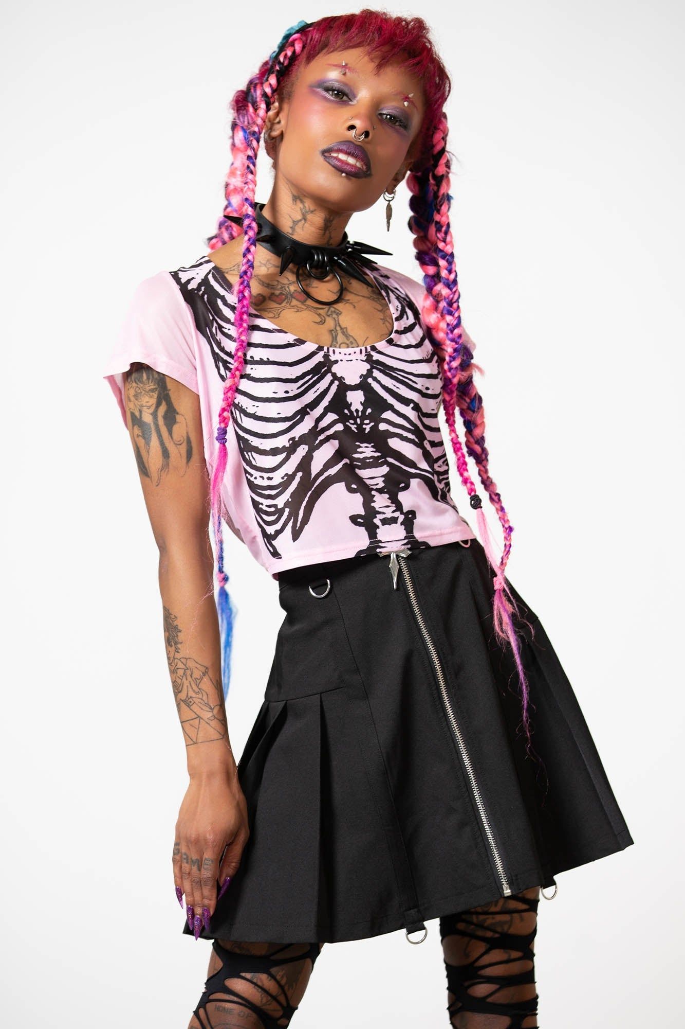 On Tour Crop Top sold by Killstar product image thumbnail 3