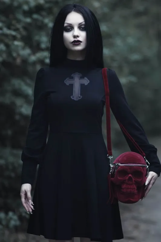 Crossed Out Dress Resurrect sold by Killstar