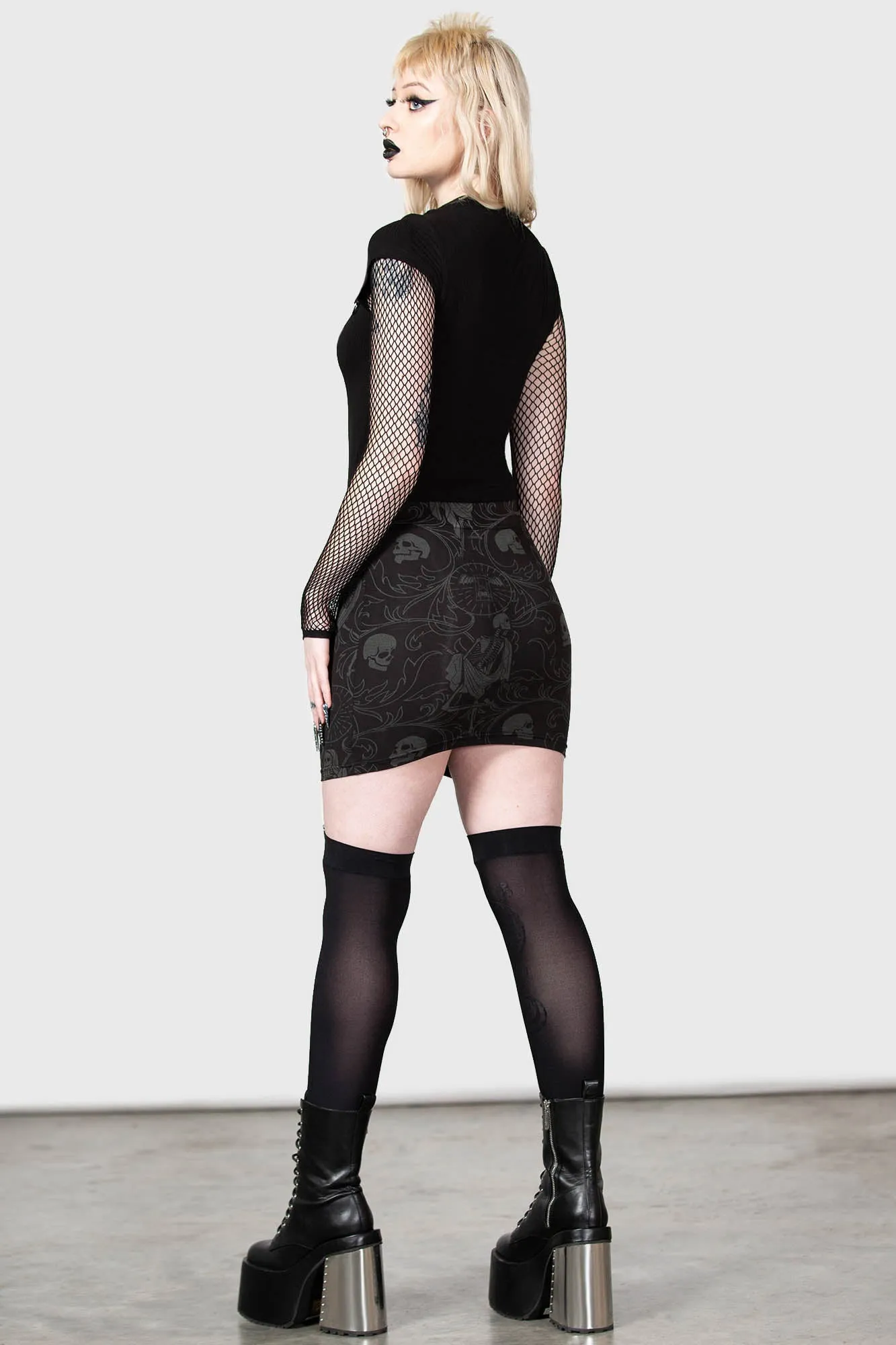 Danse Mini Skirt sold by Killstar product image thumbnail 4