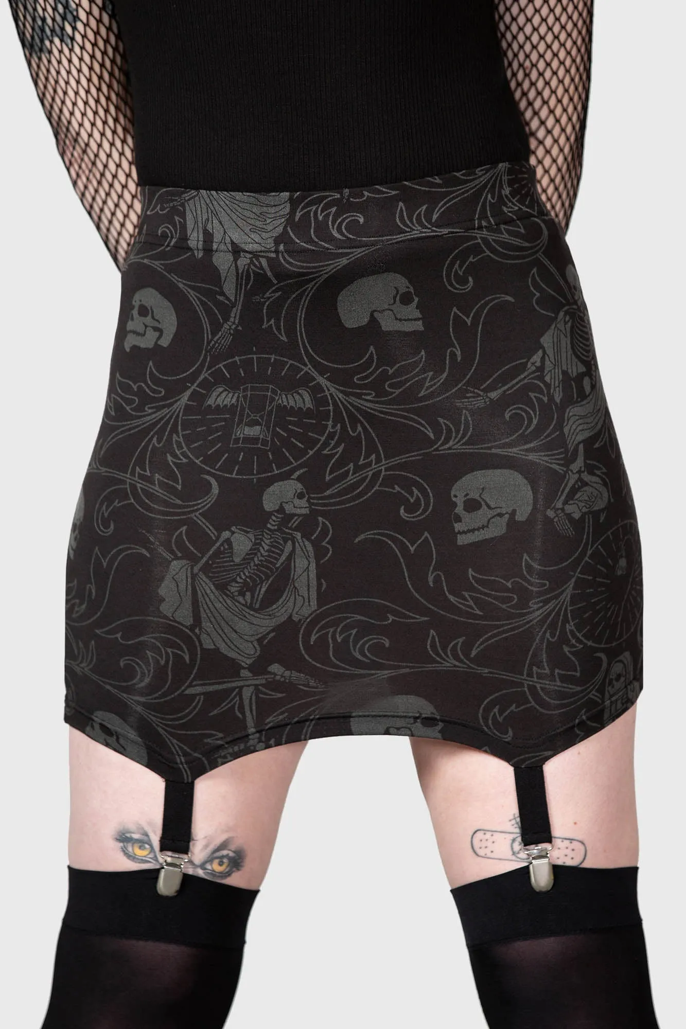 Danse Mini Skirt sold by Killstar