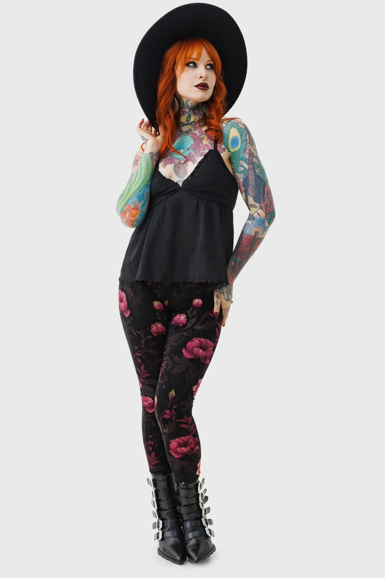 Cottage Chorus Leggings sold by Killstar