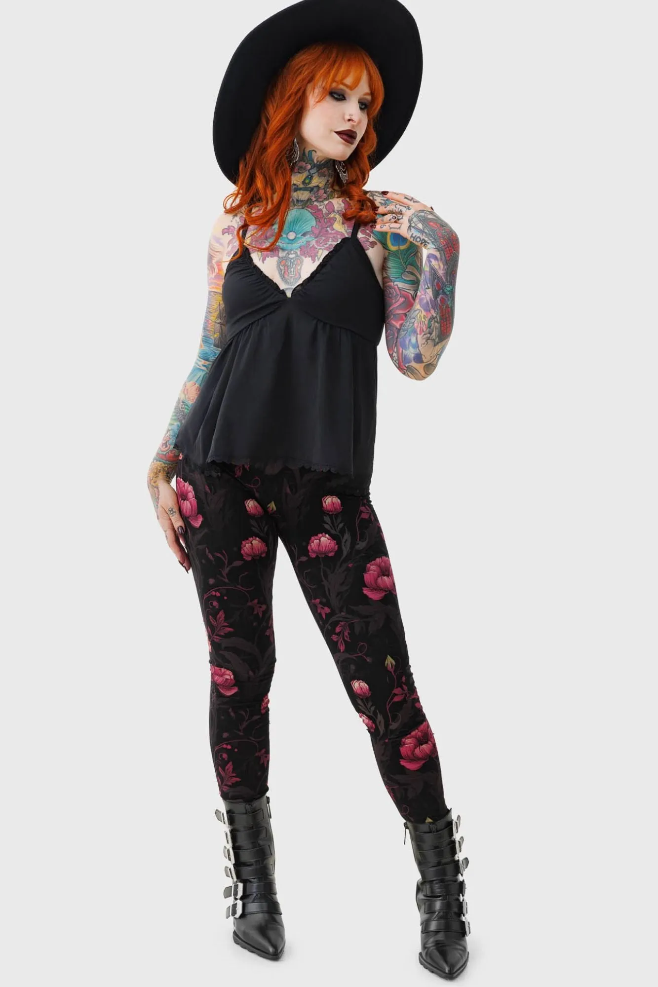 Cottage Chorus Leggings sold by Killstar product image thumbnail 3