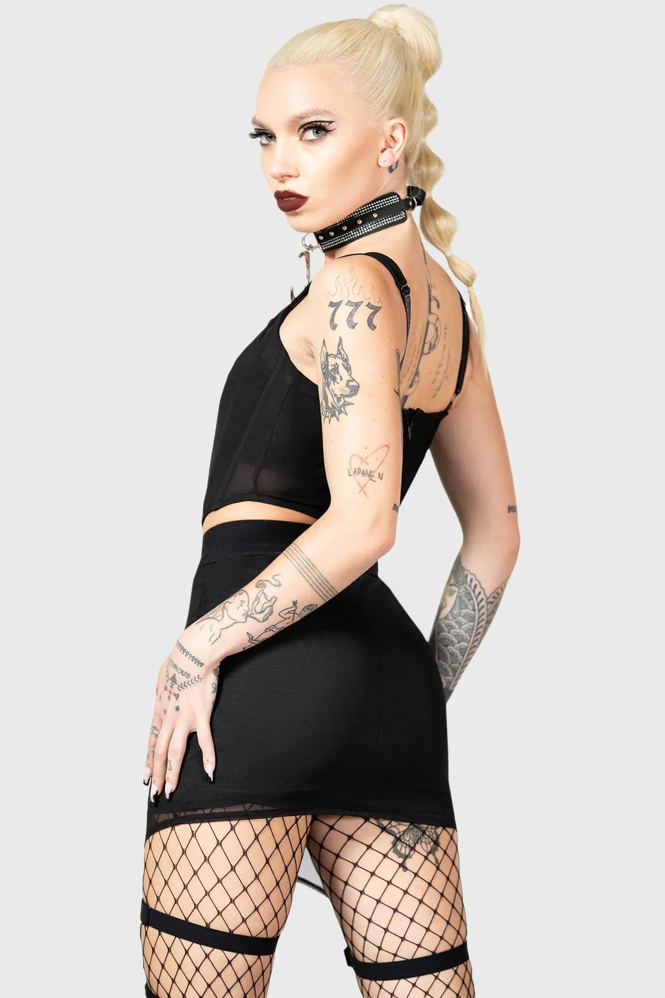 Asterim Mesh Top sold by Killstar product image thumbnail 2