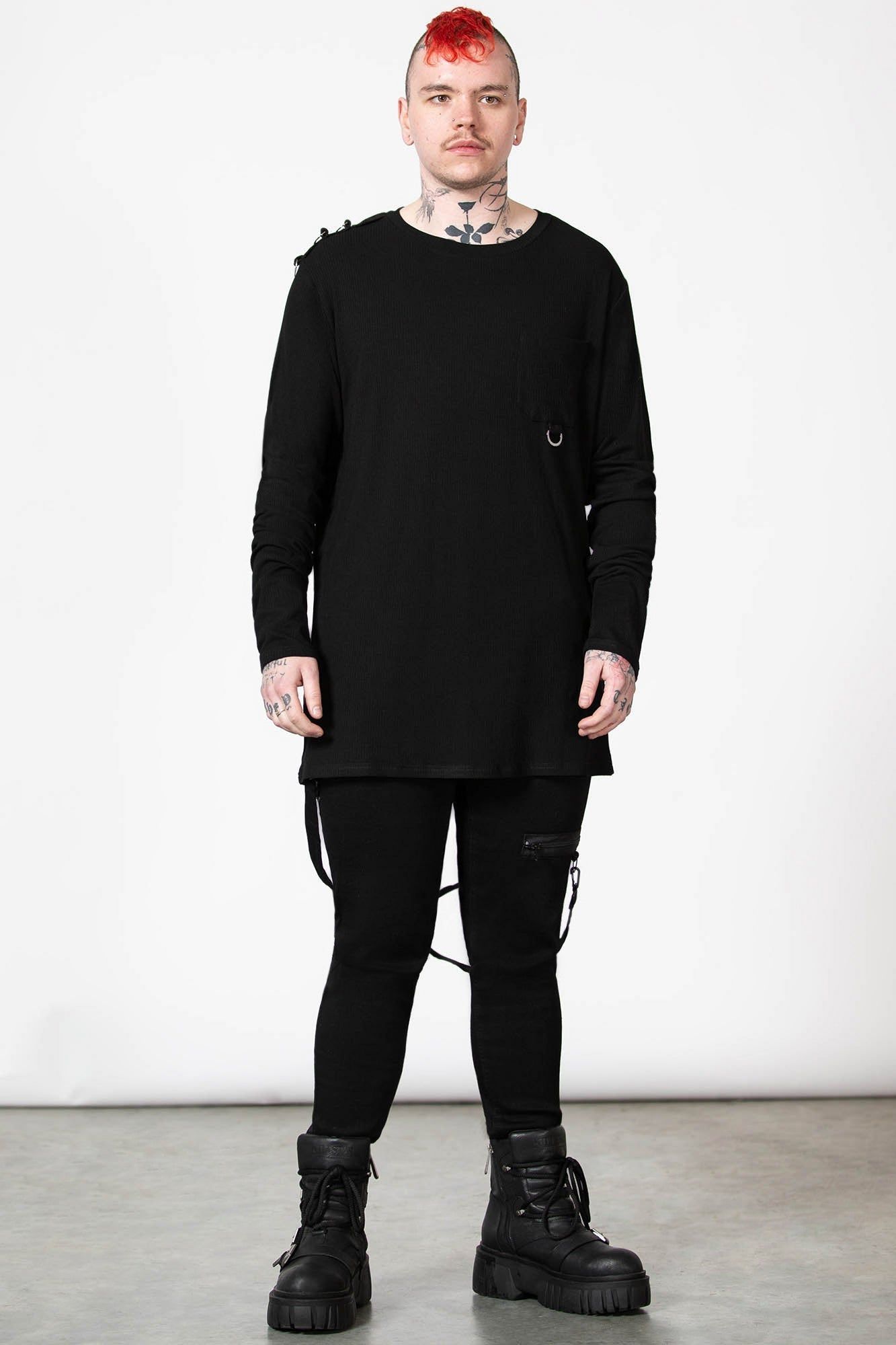 Trent Long Sleeve Top sold by Killstar product image thumbnail 2