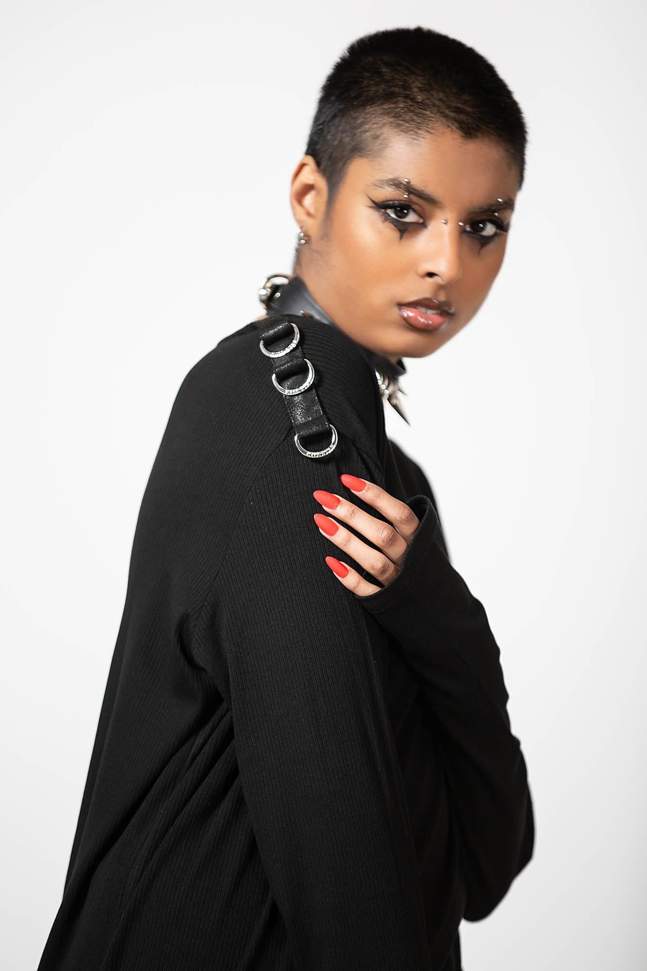 Trent Long Sleeve Top sold by Killstar product image thumbnail 3