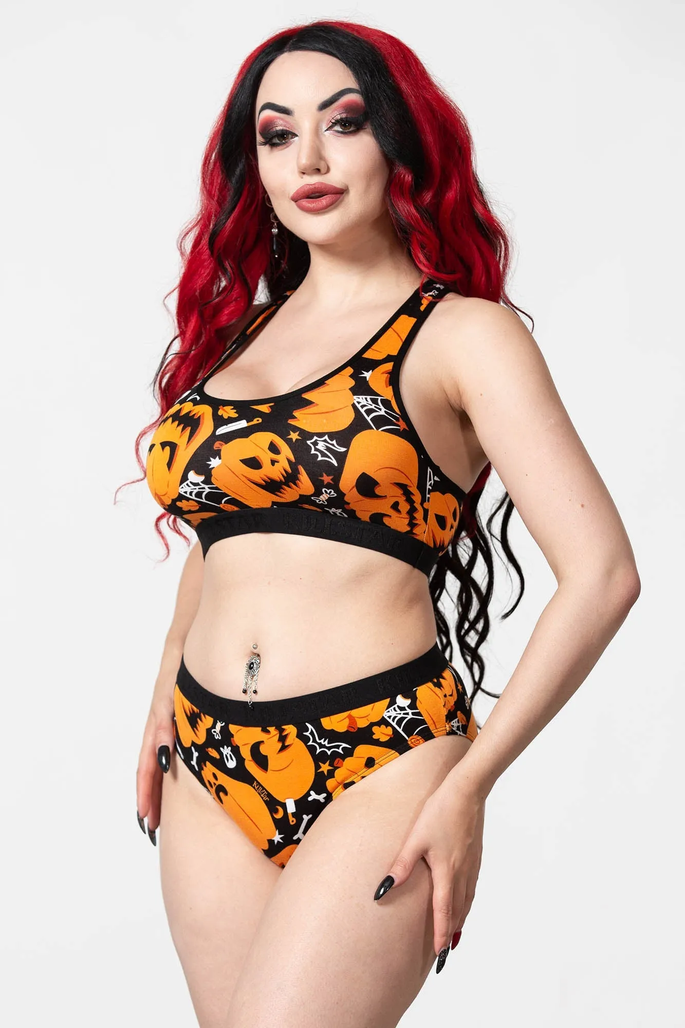 Haunt It Bralet sold by Killstar product image thumbnail 2