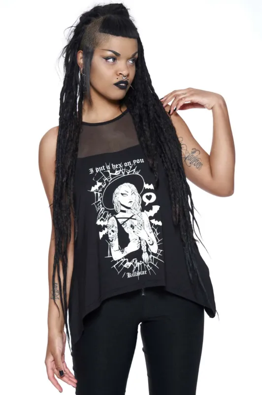 Hex Vest Top sold by Killstar