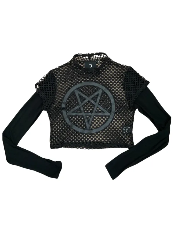 RARE APOSTASY CROP TOP MEDIUM - Resurrect sold by Killstar