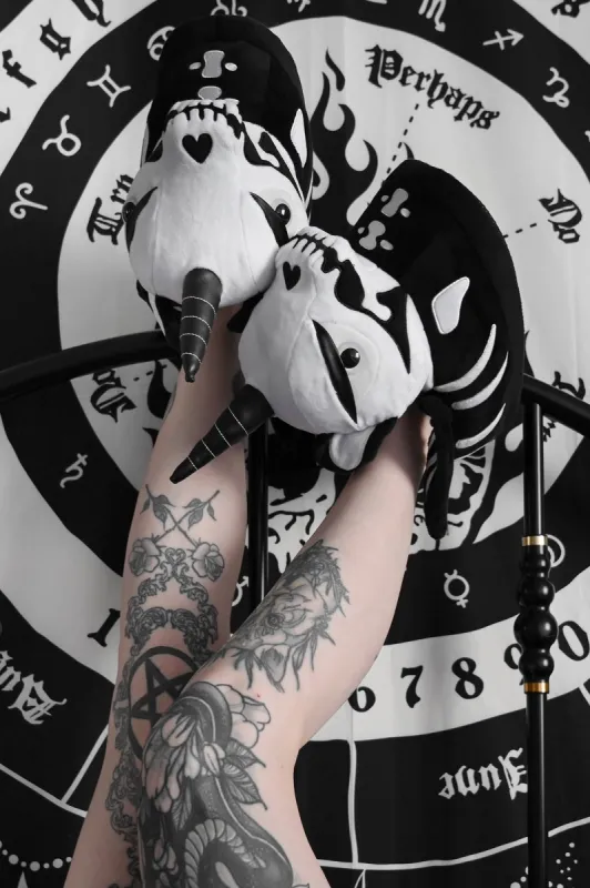 Bone Myth Slippers made by Killstar