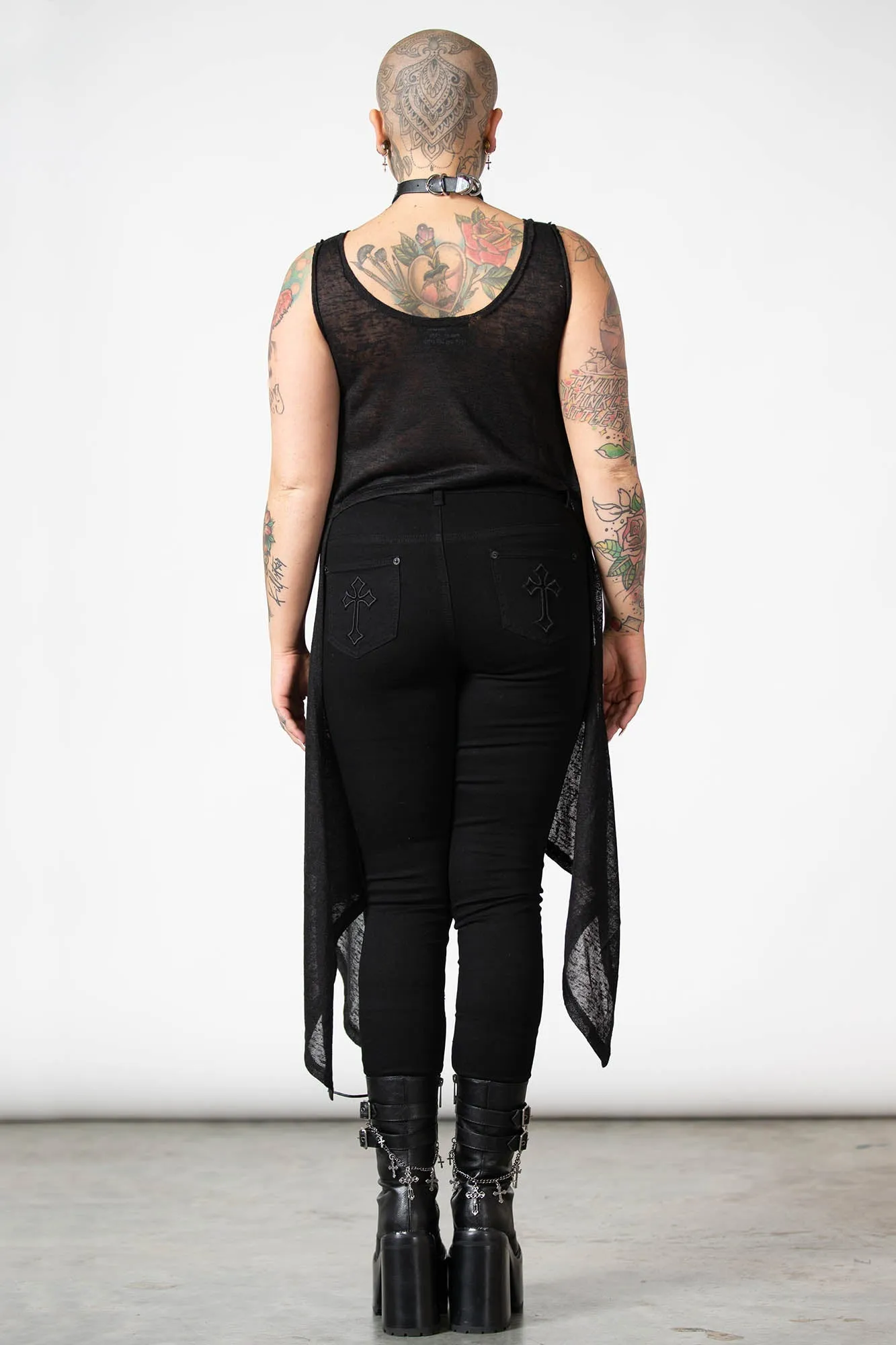 Shirley Crop Vest sold by Killstar product image thumbnail 5