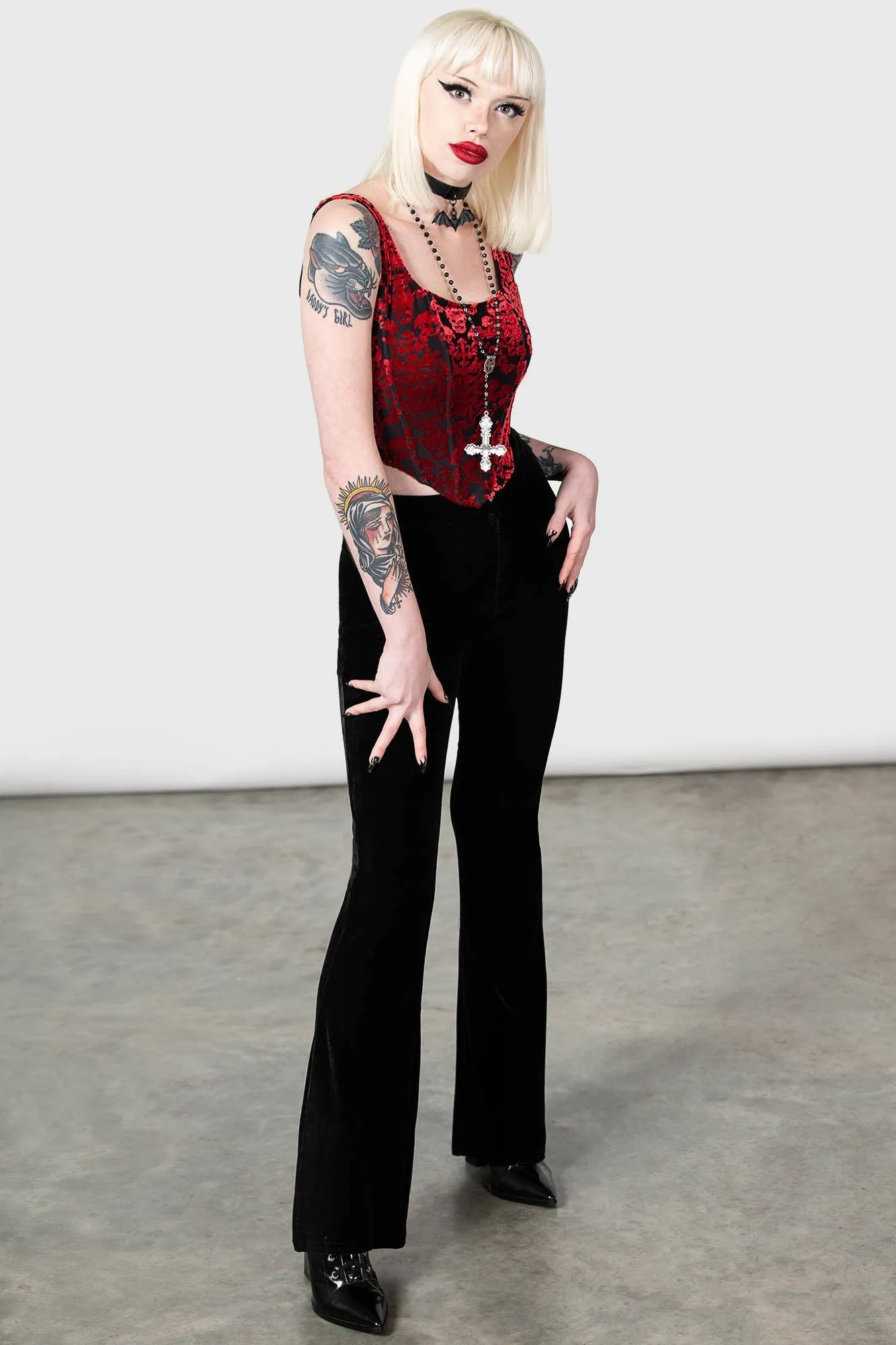 Snarl Corset Top sold by Killstar product image thumbnail 5