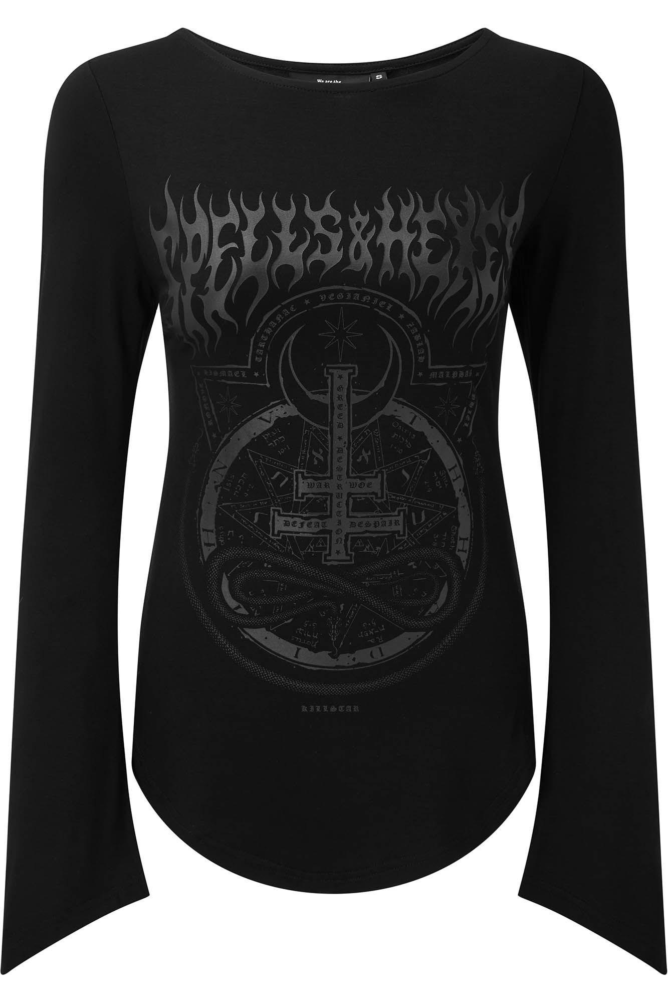 Leya Long Sleeve Top Resurrect sold by Killstar product image thumbnail 5