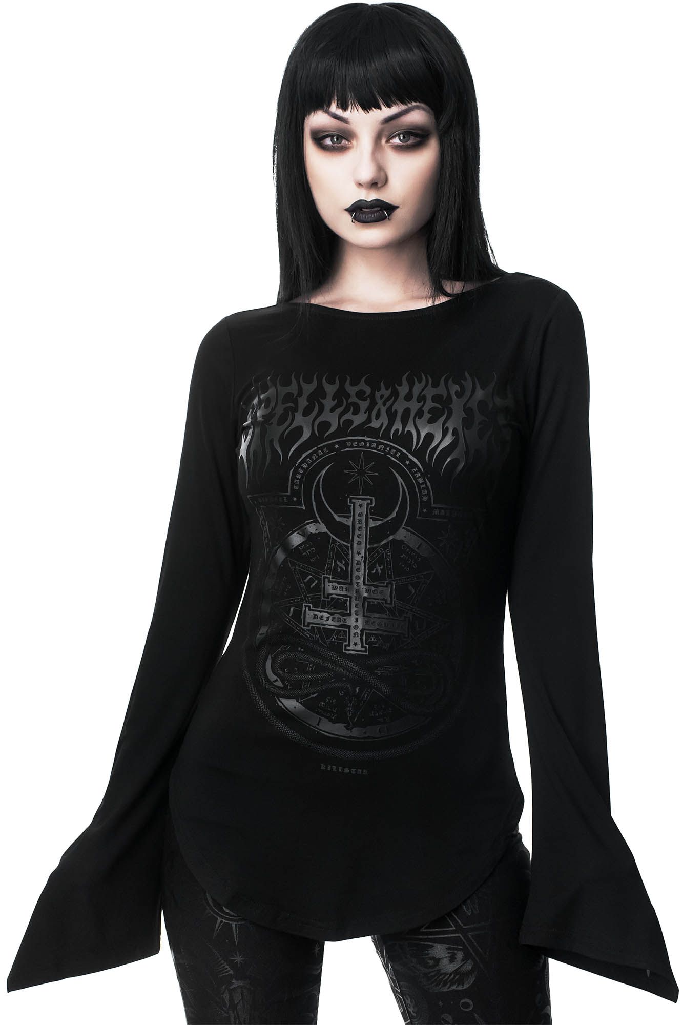Leya Long Sleeve Top Resurrect sold by Killstar product image thumbnail 3