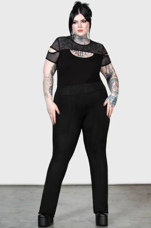 Doppleganger Leggings [PLUS] sold by Killstar